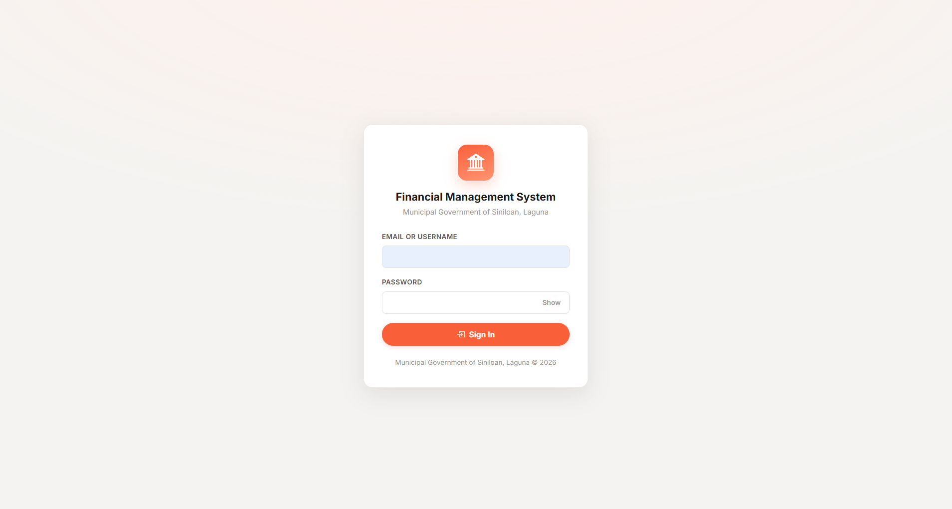 Financial Management System
